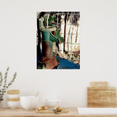 錆びたスパイゴット ポスター (キッチン)