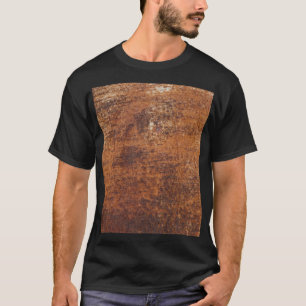 錆びたテクスチャメタル表面 Tシャツ