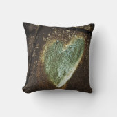 錆びたハート クッション (正面)