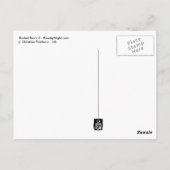 錆びたバスv.2 ポストカード (裏面)