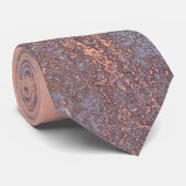 錆びたピンクの茶色の金属 ネクタイ (ロール)