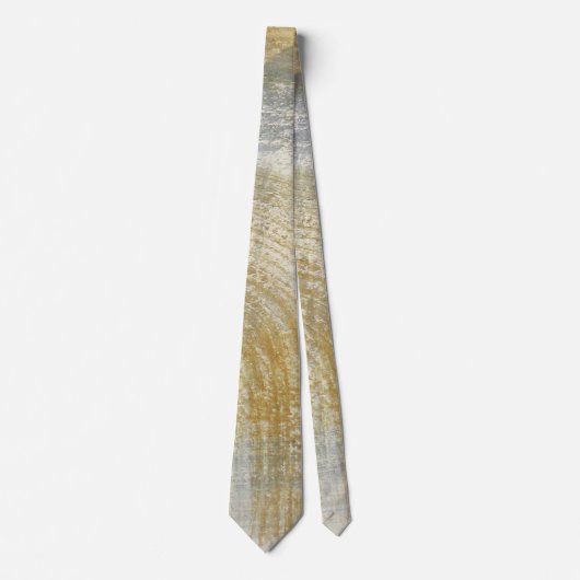 錆びたブラシ水の色の中性線 ネクタイ (正面)