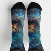 錆びたブルークラウドネブラ ソックス (上部)