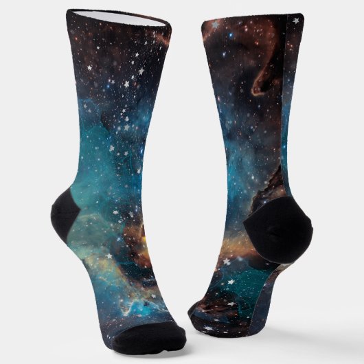 錆びたブルークラウドネブラ ソックス (傾斜あり)