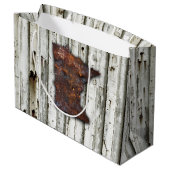 錆びたミネソタの形 ラージペーパーバッグ (裏面アングル)