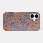 錆びたメタルスマホケース iPhone 16ケース (裏面横)
