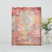 錆びたメタルハロウィーンスクラップブック紙 (スタンド正面)