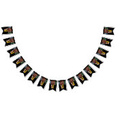 錆びたライセンスプレートコレクション65th誕生日 バンティングフラッグ (全)