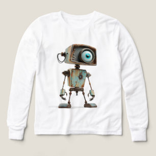 錆びたレトロロボット – Wide-Eyes Explorer