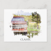 *~*錆びたヴィンテージ絵画アンティーク ポストカード (正面)