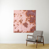 錆びた亜鉛ささやき:ヴィンテージ質感 タペストリー (インサイチュ(横))