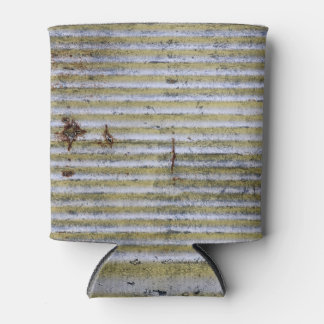 錆びた亜鉛のテクスチャ、ヴィンテージグランジの背景。 缶クーラー