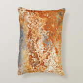 錆びた亜鉛：テクスチグランジャの背景。 アクセントクッション (裏面(縦))