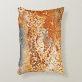 錆びた亜鉛：テクスチグランジャの背景。 アクセントクッション (正面(垂直))