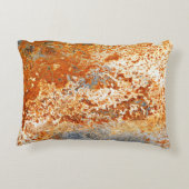 錆びた亜鉛：テクスチグランジャの背景。 アクセントクッション (裏面)