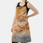 錆びた亜鉛：テクスチグランジャの背景。 エプロン (インサイチュ)