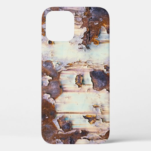 錆びた列車ワゴンの剥離絵を描 Case-Mate iPhoneケース (裏面)