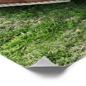 錆びた古いクラシック車ヴィンテージ自動車 ポスター (角)