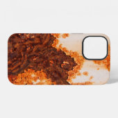 錆びた古いシミの表面の腐食 iPhoneケース (裏面横)