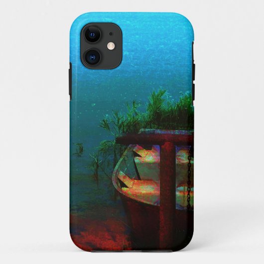 錆びた古いボート Case-Mate iPhoneケース (裏面)