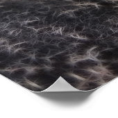 錆びた古い歯車 ポスター (角)