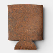 錆びた古い金属：鉄のテクスチャ。 缶クーラー (裏面)