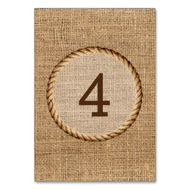 錆びた国の側の追加ロープ テーブルナンバー