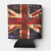 錆びた愛国国統一された国旗のクーラーボックス 缶クーラー (裏面)