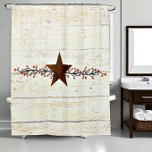 錆びた星と果実 シャワーカーテン