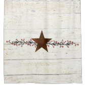 錆びた星と果実 シャワーカーテン (正面)