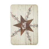 錆びた星と果実、信仰 バスマット (正面縦)