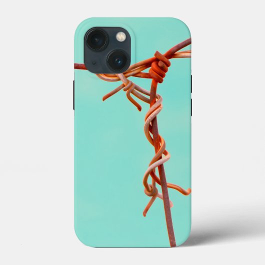 錆びた有刺鉄結び Case-Mate iPhoneケース (裏面)
