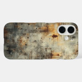 錆びた模様のiPhone 16ケース Case-Mate iPhoneケース (裏面 (横))