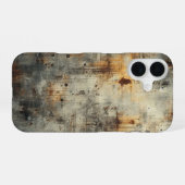 錆びた模様のiPhone 16ケース iPhone 16ケース (裏面横)