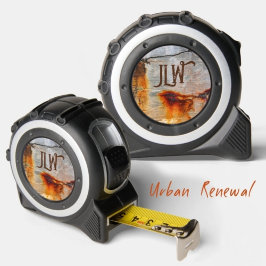 錆びた灰色とオレンジの都市産業グランジ メジャー