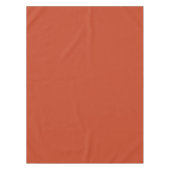 錆びた焦げカボチャ無地の色 テーブルクロス (正面)