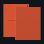 錆びた焦げカボチャ無地の色 ポストカード<br><div class="desc">はがきグリーティングノートカードRusty Burnt Pumpkinカラーグラフィックアートデザインイラストレーションと選択した製品のコレクション無地のTheFabricSealプリントオンデマンドショップZazzle.com #ZazzleMade https://www.zazzle.com/store/thefabricseal TheFabricSeal©️オリジナル。色カボチャは秋の本質を思い起こ鮮やかすオレンジの暖かい色合いである。この豊かな色合いは、秋の季節に戸口やテーブルを飾るカボチャを思い出させる。季節の飾り付け、マーケティング素材、ファッションなどに使われ、温かさや祭りの感覚を持たせる。カボチャは深い、オレンジ自然色で、秋のエッセンスを取り込み、親しみやすい、暖かく、魅力的で鮮やか輝く。このシユニークェードは紅葉の色合い鮮やか、カボチャの豊かな肉、季節の装飾の居心地の良いトーンでよく見られる。カボチャは、その本質を捉える様々な強い伝道的形容詞と一般的に関連している。文化の違う中で、色カボチャは様々なテーマを象徴する。欧米では秋の収穫やハロウィーンに結び付けられることが多いが、アジアの文化では繁栄や幸運を表すものもある。豪華な色の私たちの選択無地のは素晴らし、そのまま自分で行うか、または文字、タイポグラフィ、名前、パターン、デザイン、引用文、モノグラム、または写真と一緒に無地の、これらの美しいカラーパレットスキームの集まりをパーソナライズするオプションを持っている。クリックカスタマイズの「it!」ボタンを使って自分の製品や製品にパーソナライズされた仕上げるサビは深いで赤褐色の色で、暖かさと土性を醸し出し、紅葉や老朽化した金属表面を彷彿とさせる。このユニーク色合いは、木の樹皮から古い道具のパティーナまで、自然に多く現れる。豪華な色の私たちの選択無地のは素晴らし、そのまま自分で行うか、または文字、タイポグラフィ、名前、パターン、デザイン、引用文、モノグラム、または写真と一緒に無地の、これらの美しいカラーパレットスキームの集まりをパーソナライズするオプションを持っている。クリックカスタマイズの「it!」ボタンを使って自分の製品や製品にパーソナライズされた仕上げるこれらは素晴らし贈り物男性へ、女性、子供である。そしてもちろん自分で。楽しむショッピング体験今すぐ手に入れろ。サンキュー.ありがとう、こんにちは、または私はあなたを愛しカスタムて、の印刷されたグリーティングカードは、常に自分に完璧な方法である思い思いに満ちた贈り物表現である。私たちの店のすべての製品やアートワークのデザインはカスタマイズ、必要な選択の文字の文言とカスタマイズのプロセスをさらに進めたいもし。TheFabricSealを選んで、探して、ショッピングしてくれてありがとう。</div>