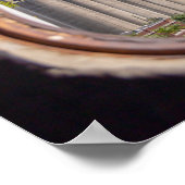 錆びた穀物サイロ ポスター (角)