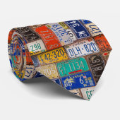 錆びた車の免許プレート ネクタイ (ロール)