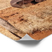 錆びた車 ポスター (角)