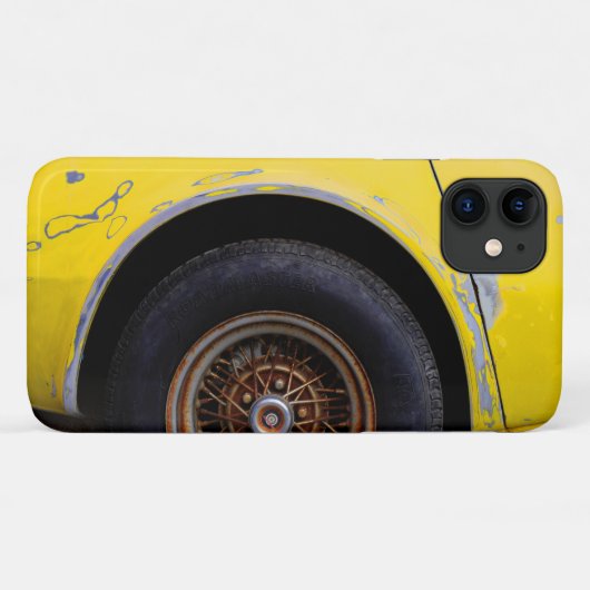 錆びた車 Case-Mate iPhoneケース (裏面(横))