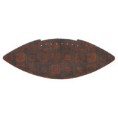 錆びた金属の正方形 アメリカンフットボール (パネル)