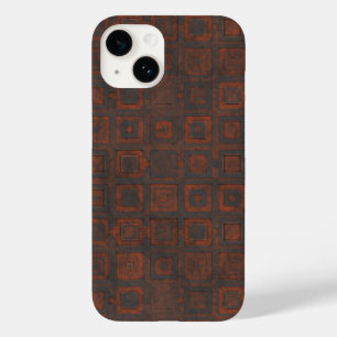 錆びた金属の正方形 Case-Mate iPhone 14ケース