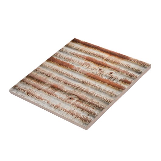 錆びた金属の背景 タイル (側面)