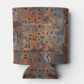 錆びた金属クーラーボックス 缶クーラー (裏面)