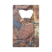 錆びた金属サイディング旧産業建物詳細 クレジットカード栓抜き (裏面)