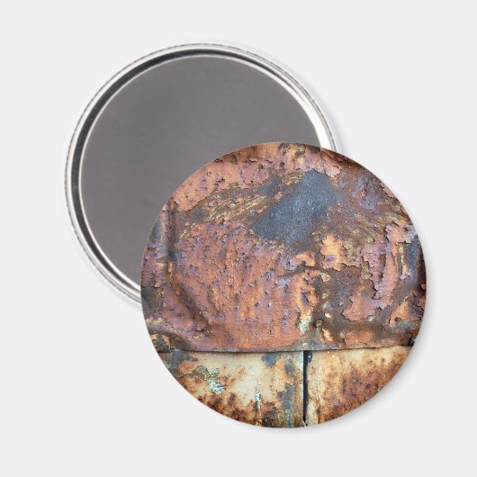 錆びた金属サイディング旧産業建物 マグネット (正面/裏面)