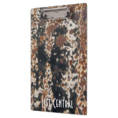 錆びた金属スチームパンク背景テンプレート クリップボード (左)