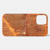 錆びた金属パネルテクスチャ背景 Case-Mate iPhoneケース (裏面 (横))
