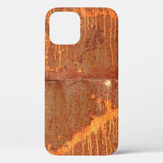 錆びた金属パネルテクスチャ背景 Case-Mate iPhoneケース (裏面)
